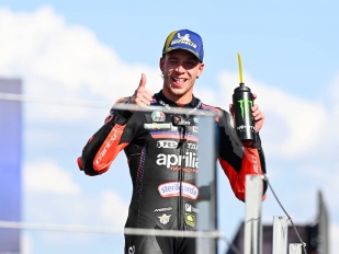 Hlavní obrázek k článku: Trumf Aprilie, vítězství Bezzecchiho